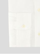 Chemise en Lin Grande Taille Blanc